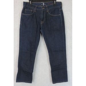 Mens 7FAM Seven 7 For All‎ Mankind Jeans Pants The Straight Size 32x28 Cotton